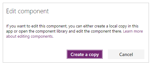 Editar o compoñente da biblioteca.